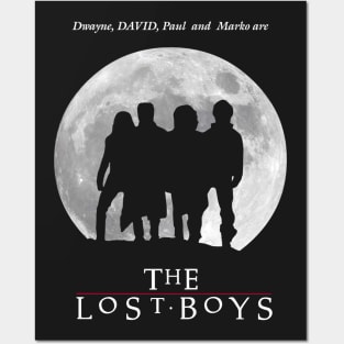 Dwayne, David, Paul and Marko are The Lost Boys Posters and Art